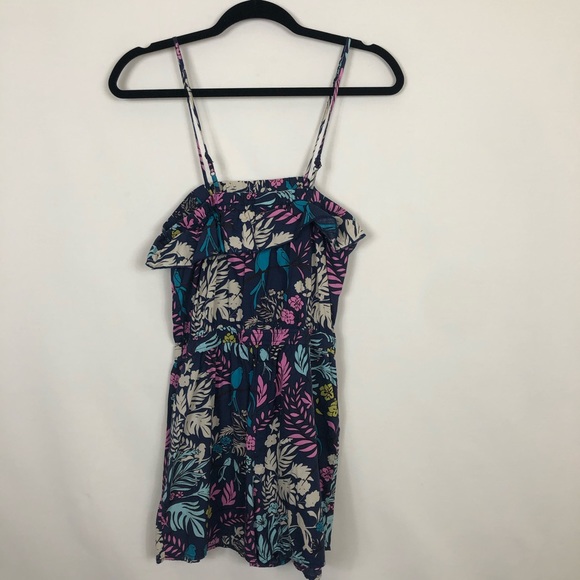 Mossimo Floral Shorts Romper - Picture 2 of 6